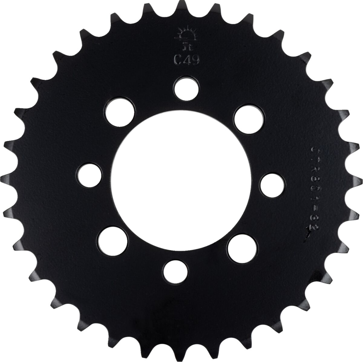 JT SPROCKETS JTR801.32 REAR REPLACEMENT SPROCKET 32 TEETH 420 PITCH NATURAL C49 HIGH CARBON STEEL JTR801.32