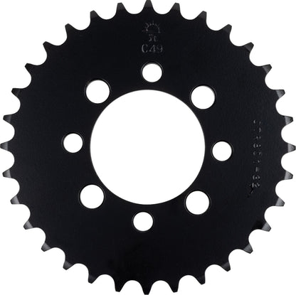 JT SPROCKETS JTR801.32 REAR REPLACEMENT SPROCKET 32 TEETH 420 PITCH NATURAL C49 HIGH CARBON STEEL JTR801.32