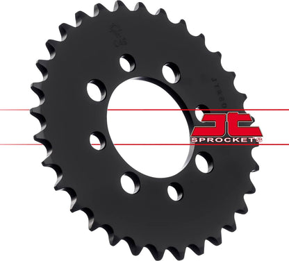 JT SPROCKETS JTR801.32 REAR REPLACEMENT SPROCKET 32 TEETH 420 PITCH NATURAL C49 HIGH CARBON STEEL JTR801.32