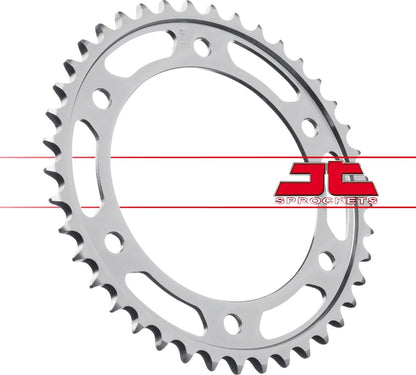JT SPROCKETS JTR1307.41 REAR REPLACEMENT SPROCKET 41 TEETH 525 PITCH NATURAL C49 HIGH CARBON STEEL JTR1307.41
