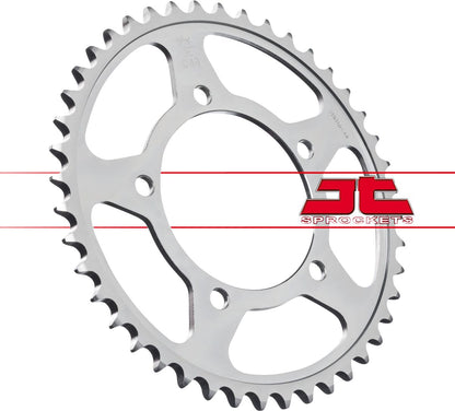 JT SPROCKETS JTR702.44 REAR REPLACEMENT SPROCKET 44 TEETH 525 PITCH NATURAL C49 HIGH CARBON STEEL JTR702.44