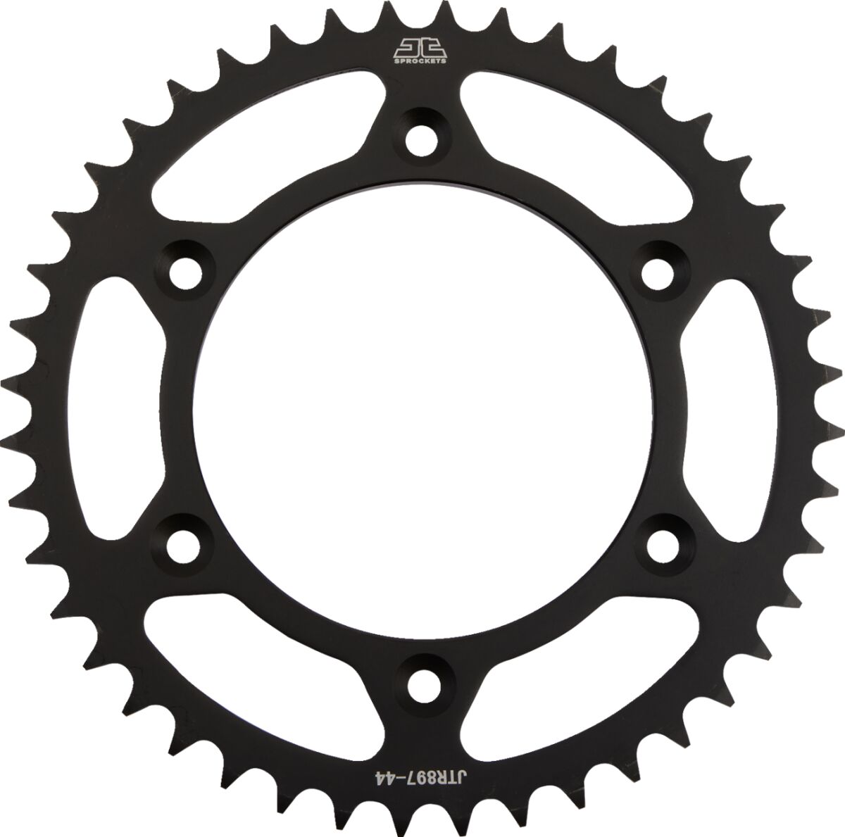JT SPROCKETS JTR897.44 REAR REPLACEMENT SPROCKET 44 TEETH 520 PITCH NATURAL C49 HIGH CARBON STEEL JTR897.44