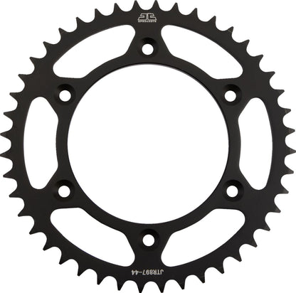 JT SPROCKETS JTR897.44 REAR REPLACEMENT SPROCKET 44 TEETH 520 PITCH NATURAL C49 HIGH CARBON STEEL JTR897.44