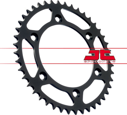 JT SPROCKETS JTR897.44 REAR REPLACEMENT SPROCKET 44 TEETH 520 PITCH NATURAL C49 HIGH CARBON STEEL JTR897.44