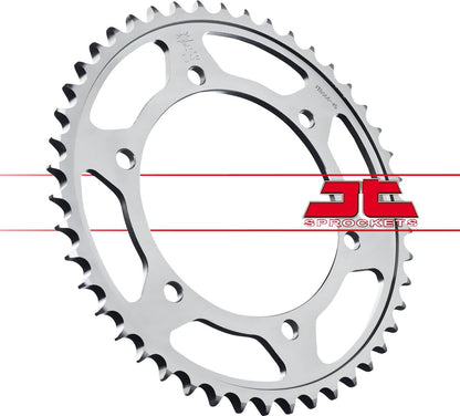 JT SPROCKETS JTR866.46 REAR REPLACEMENT SPROCKET 46 TEETH 532 PITCH NATURAL C49 HIGH CARBON STEEL JTR866.46