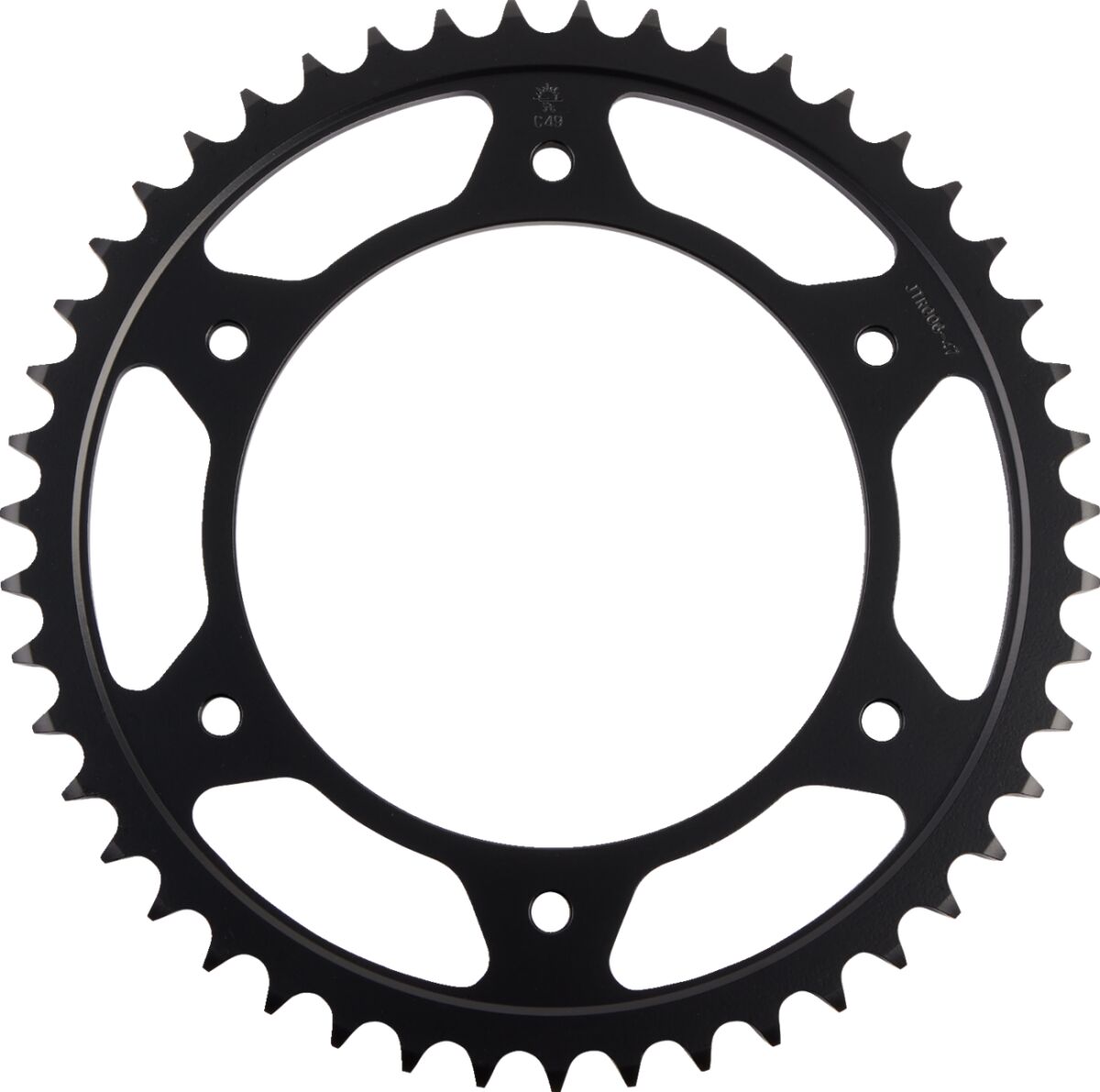 JT SPROCKETS JTR6.47 REAR REPLACEMENT SPROCKET 47 TEETH 525 PITCH NATURAL C49 HIGH CARBON STEEL JTR6.47