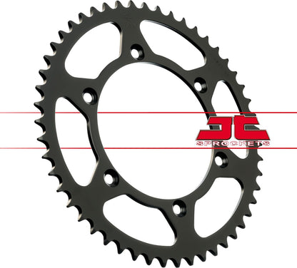 JT SPROCKETS JTR822.51 REAR REPLACEMENT SPROCKET 51 TEETH 520 PITCH NATURAL C49 HIGH CARBON STEEL JTR822.51