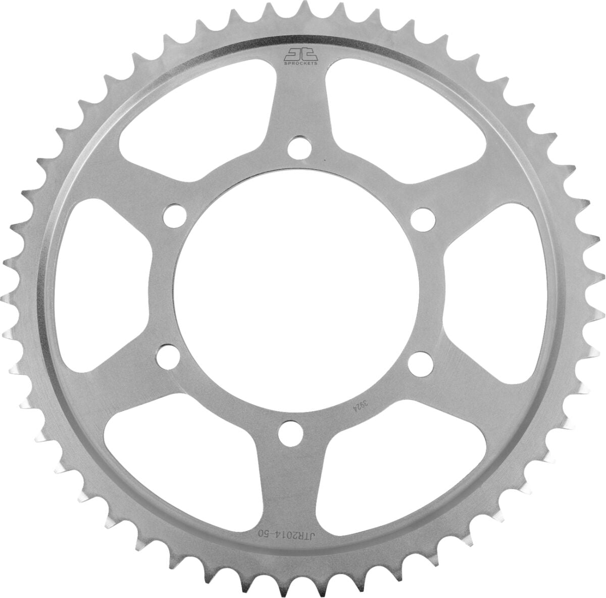 JT SPROCKETS JTR2014.50 REAR REPLACEMENT SPROCKET 50 TEETH 525 PITCH NATURAL C49 HIGH CARBON STEEL JTR2014.50