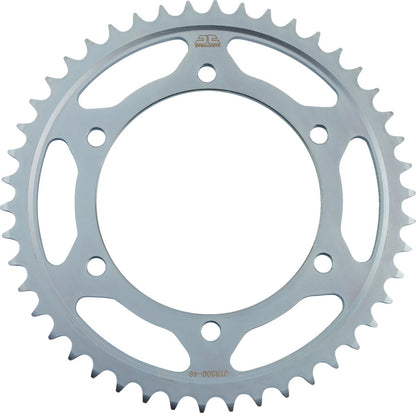 JT SPROCKETS JTR300.46 REAR REPLACEMENT SPROCKET 46 TEETH 525 PITCH NATURAL C49 HIGH CARBON STEEL JTR300.46