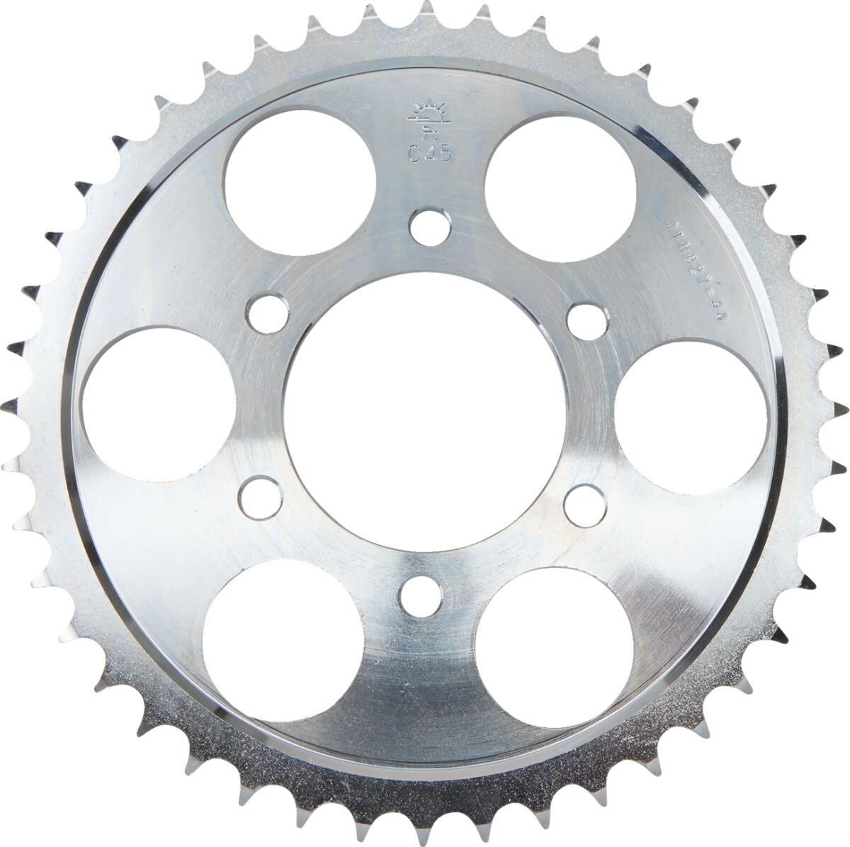 JT SPROCKETS JTR827.44 REAR REPLACEMENT SPROCKET 44 TEETH 532 PITCH NATURAL C49 HIGH CARBON STEEL JTR827.44