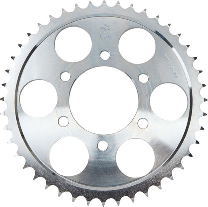 JT SPROCKETS JTR827.44 REAR REPLACEMENT SPROCKET 44 TEETH 532 PITCH NATURAL C49 HIGH CARBON STEEL JTR827.44