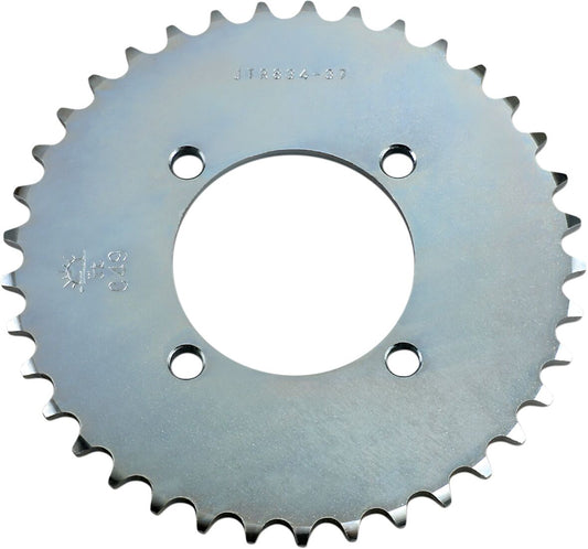 JT SPROCKETS JTR834.37 REAR REPLACEMENT SPROCKET 37 TEETH 420 PITCH NATURAL C49 HIGH CARBON STEEL JTR834.37