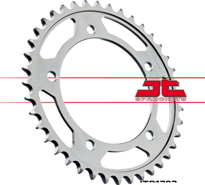 JT SPROCKETS JTR1792.40 REAR REPLACEMENT SPROCKET 40 TEETH 525 PITCH NATURAL C49 HIGH CARBON STEEL JTR1792.40