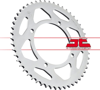 JT SPROCKETS JTR461.52 REAR REPLACEMENT SPROCKET 52 TEETH 420 PITCH NATURAL C49 HIGH CARBON STEEL JTR461.52