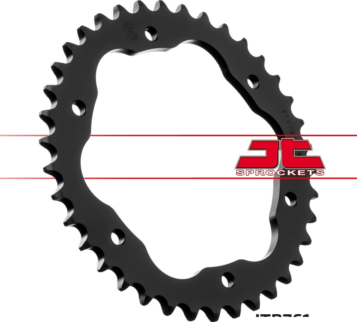 JT SPROCKETS JTR761.38 REAR REPLACEMENT SPROCKET 38 TEETH 525 PITCH NATURAL / JTR761.38