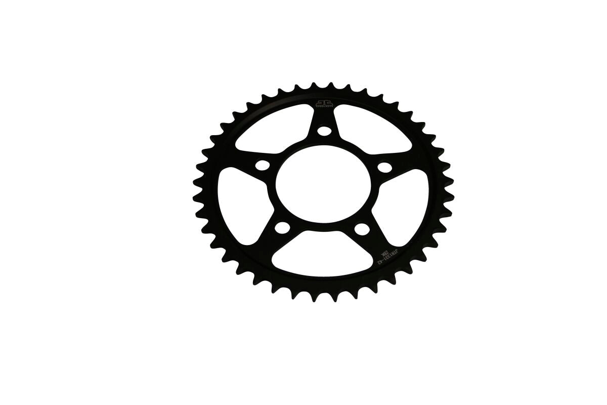JT SPROCKETS JTR479.46ZBK REAR REPLACEMENT SPROCKET 46 TEETH 50 PITCH NATURAL C49 HIGH CARBON STEEL JTR479.46ZBK