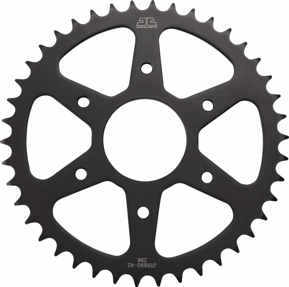 JT SPROCKETS JTR890.42ZBK REAR REPLACEMENT SPROCKET 42 TEETH 520 PITCH JTR890.42ZBK