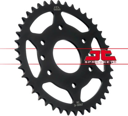 JT SPROCKETS JTR890.42ZBK REAR REPLACEMENT SPROCKET 42 TEETH 520 PITCH JTR890.42ZBK