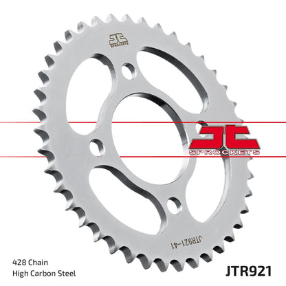 JT SPROCKETS SPROCKET REAR 41T 428 JTR921.41