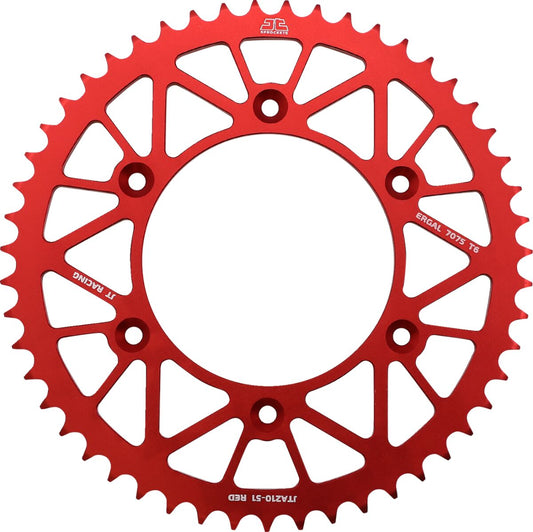 JT SPROCKETS SPROCKET RL 51T HON RED JTA210.51RED