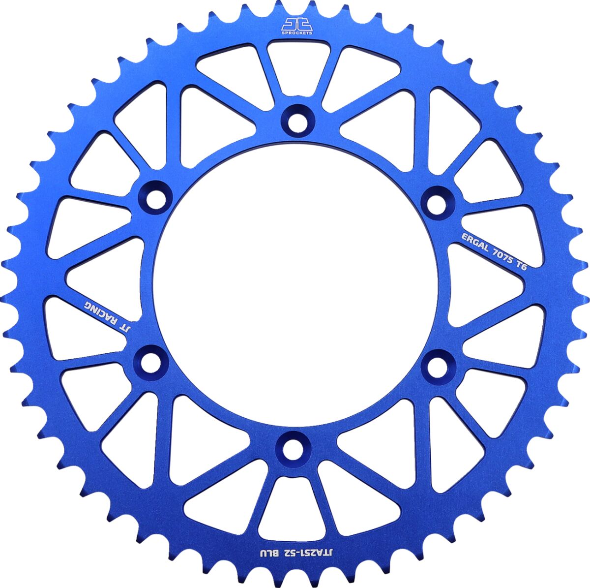 JT SPROCKETS SPROCKET RL 52T YAM BLU JTA251.52BLU