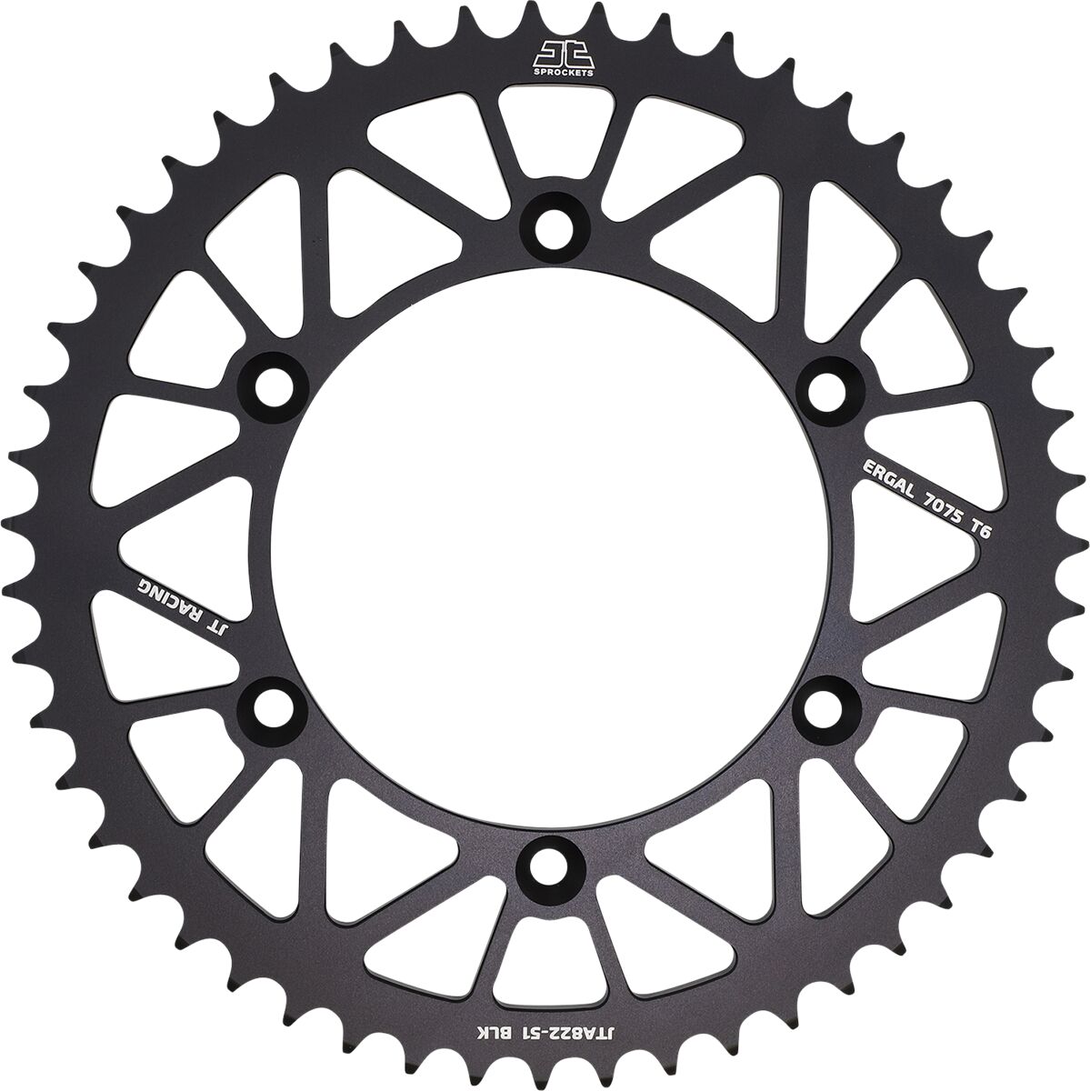 JT SPROCKETS SPROCKET RL 51T 520 BLK JTA822.51BLK