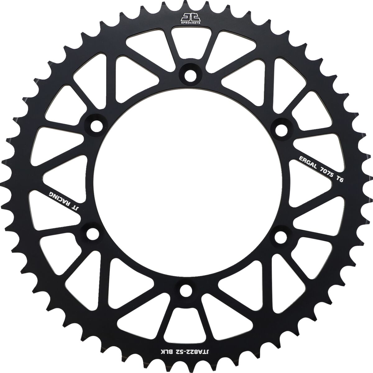 JT SPROCKETS SPROCKET RL 52T 520 BLK JTA822.52BLK