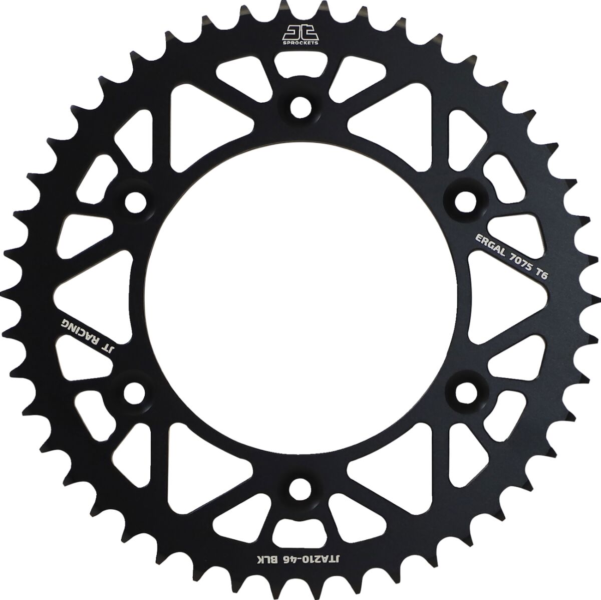 JT SPROCKETS SPROCKET RL 46T HON BLK JTA210.46BLK