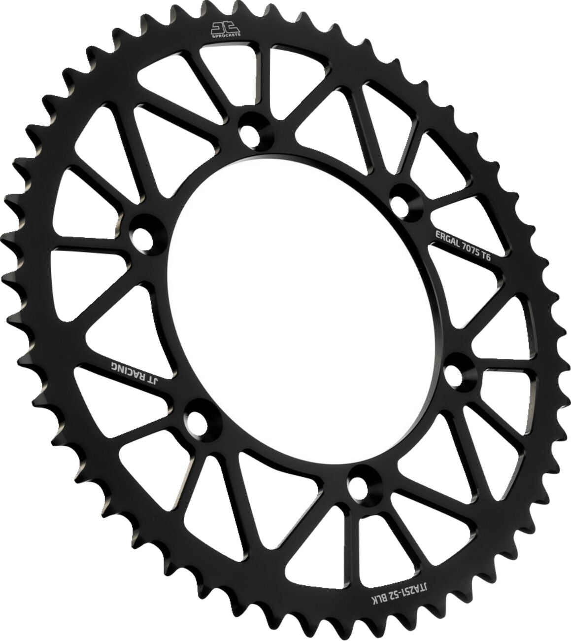 JT SPROCKETS SPROCKET RL 52T YAM BLK JTA251.52BLK
