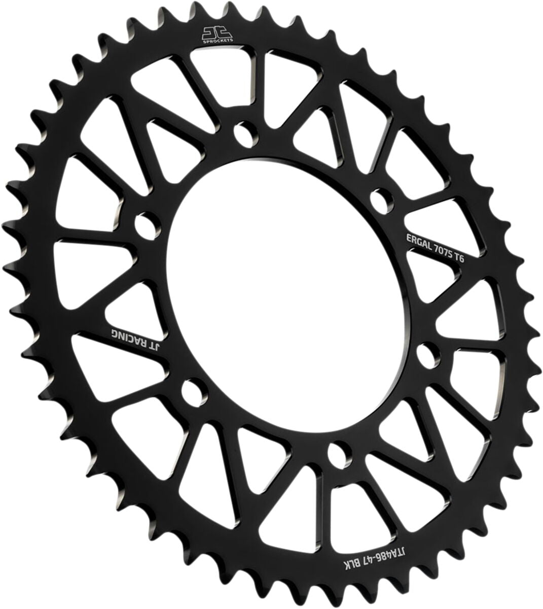 JT SPROCKETS SPRKT RL 47T KAW/YAM BLK JTA486.47BLK