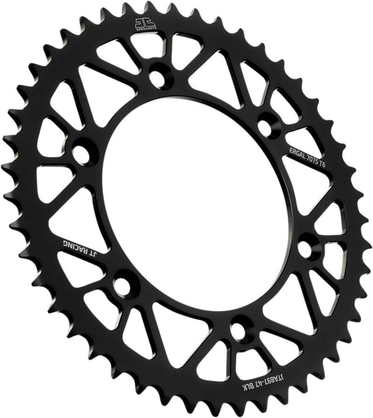 JT Sprockets Sprkt RL 47T HUS/KTM BLK JTA897.47BLK
