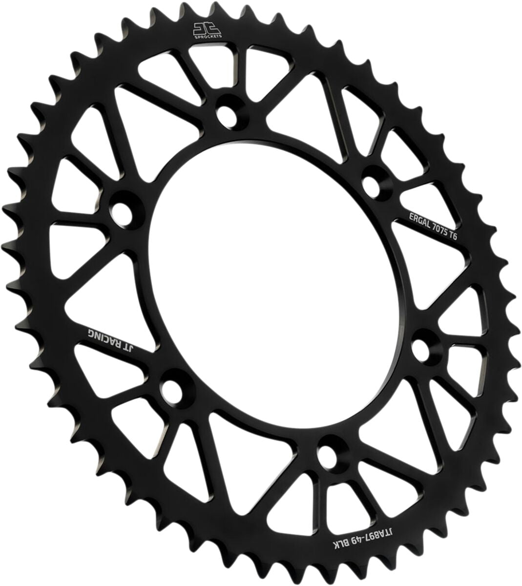 JT SPROCKETS SPRKT RL 49T HUS/KTM BLK JTA897.49BLK