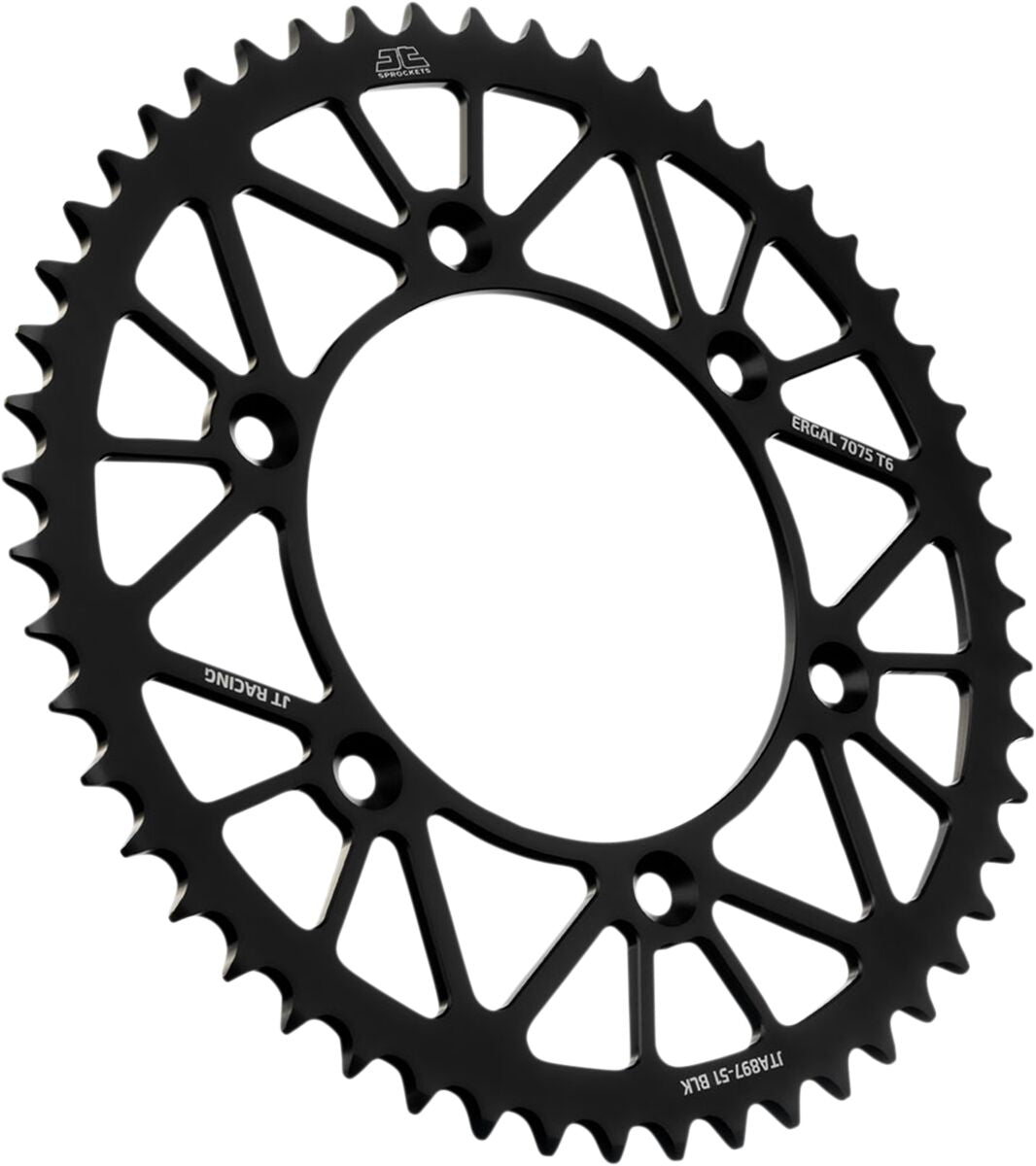 JT SPROCKETS SPRKT RL 51T HUS/KTM BLK JTA897.51BLK