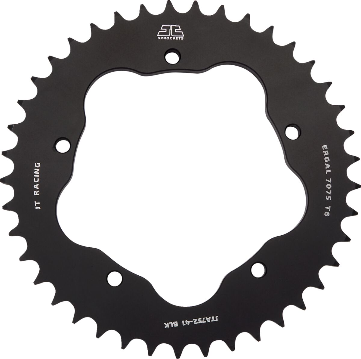 JT SPROCKETS SPROCKET REAR 41T 525 BLK - NE JTA752.41BLK