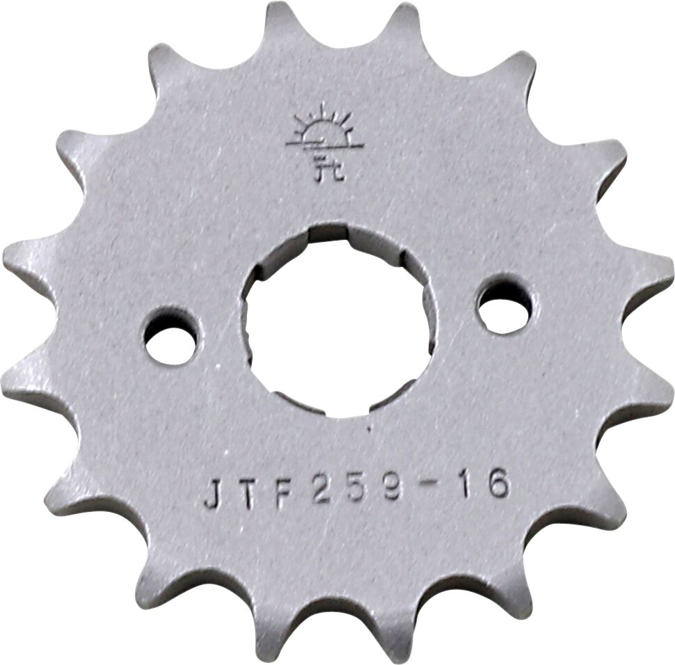 JT SPROCKETS JTF259.16 FRONT REPLACEMENT SPROCKET 16 TEETH 428 PITCH NATURAL STEEL JTF259.16