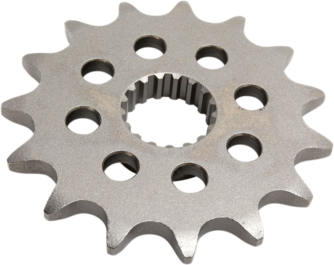 JT SPROCKETS JTF1441.15 FRONT REPLACEMENT SPROCKET 15 TEETH 520 PITCH NATURAL STEEL JTF1441.15