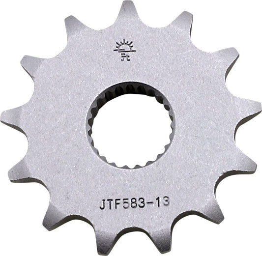 JT SPROCKETS JTF583.13 FRONT REPLACEMENT SPROCKET 13 TEETH 520 PITCH NATURAL STEEL JTF583.13