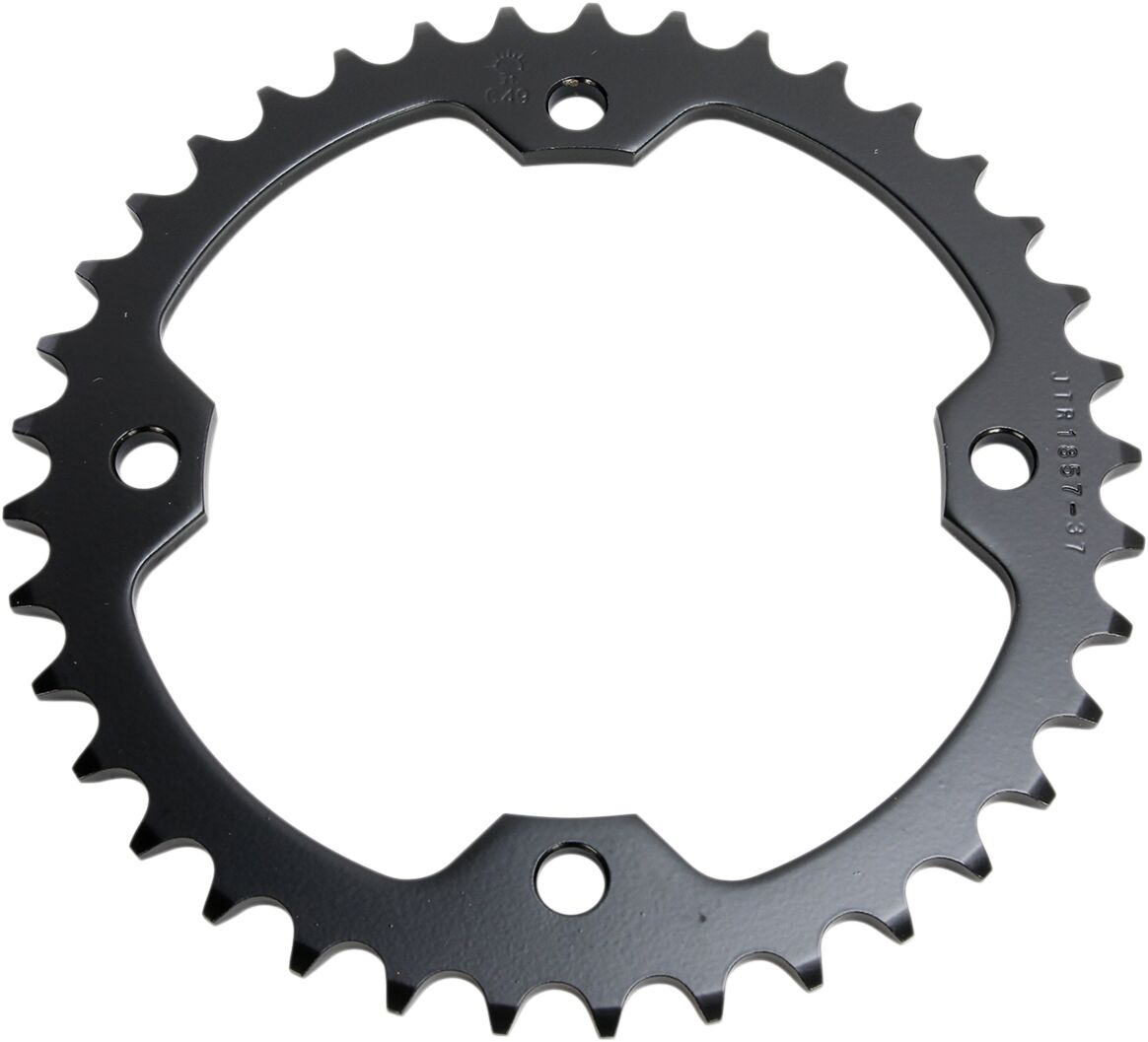 JT SPROCKETS JTR1857.37 REAR REPLACEMENT SPROCKET 37 TEETH 520 PITCH NATURAL C49 HIGH CARBON STEEL JTR1857.37