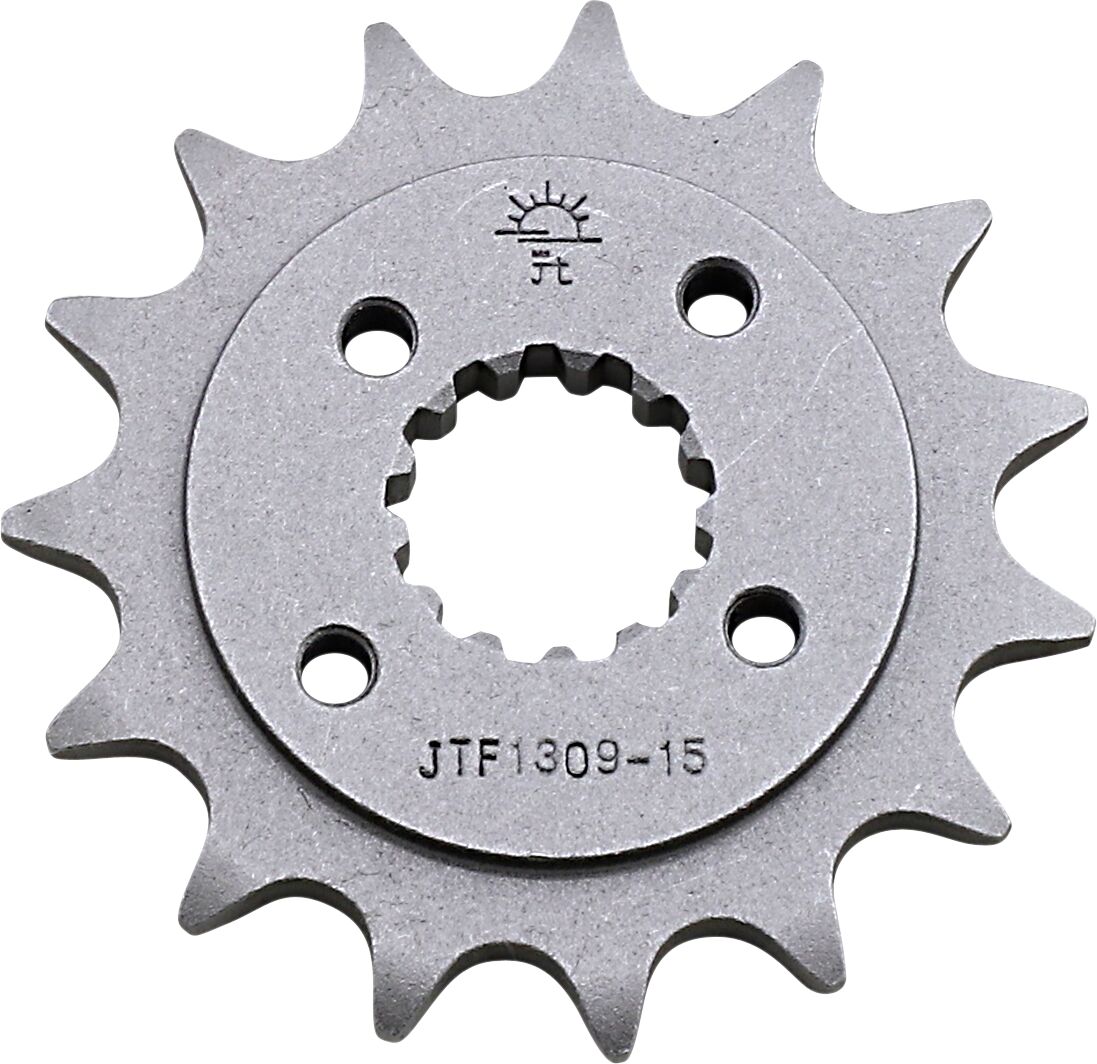 JT SPROCKETS JTF1309.15 FRONT REPLACEMENT SPROCKET 15 TEETH 520 PITCH NATURAL STEEL JTF1309.15