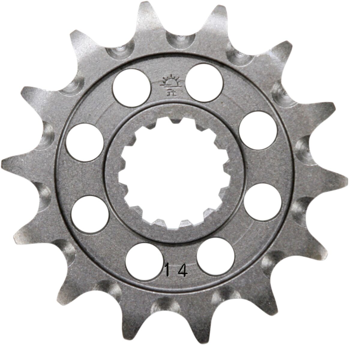 JT SPROCKETS JTF1565.14SC FRONT SELF CLEANING SPROCKET 14 TEETH 520 PITCH NATURAL STEEL JTF1565.14SC