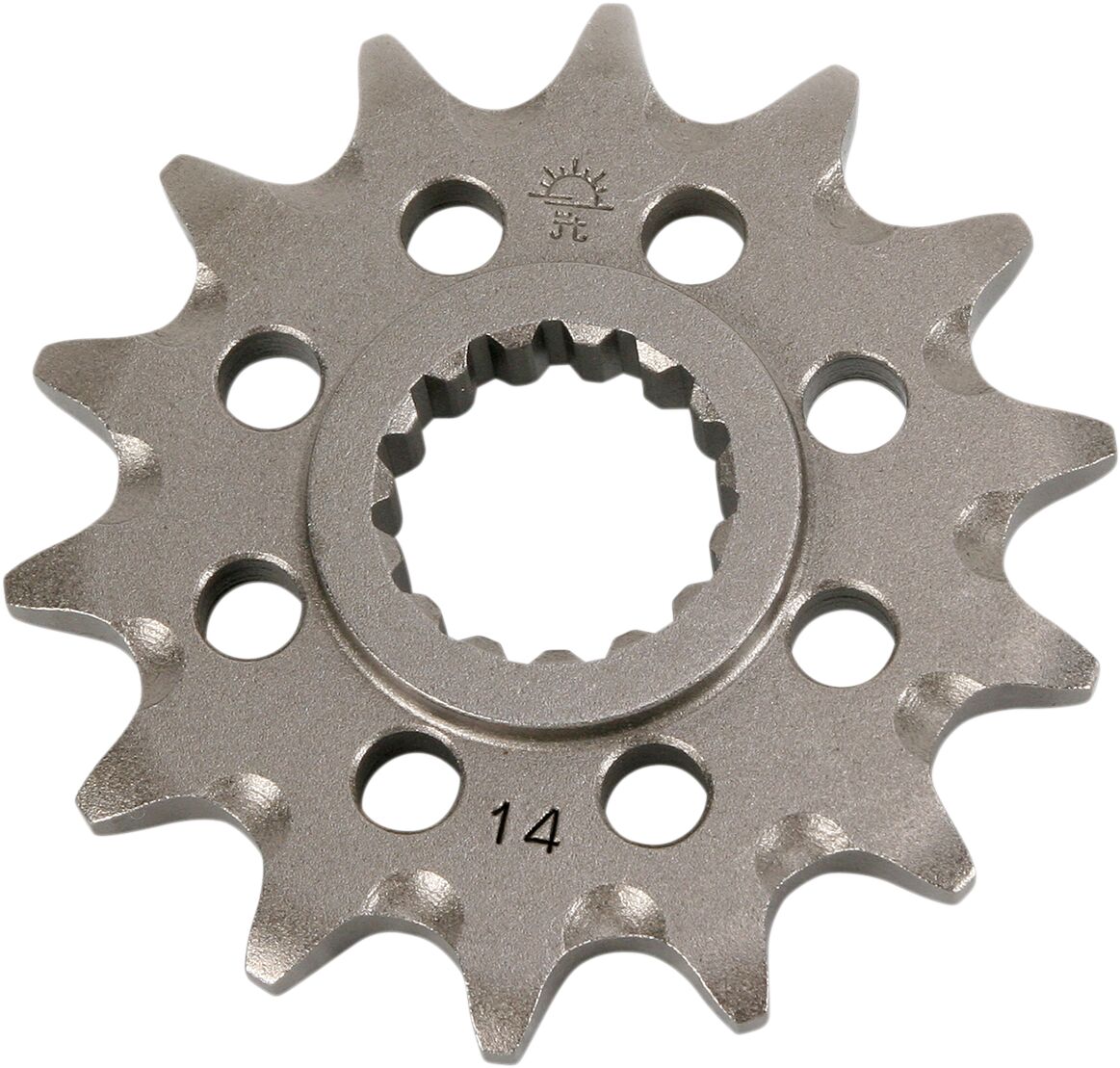 JT SPROCKETS JTF1901.14SC FRONT SELF CLEANING SPROCKET 14 TEETH 520 PITCH NATURAL STEEL JTF1901.14SC