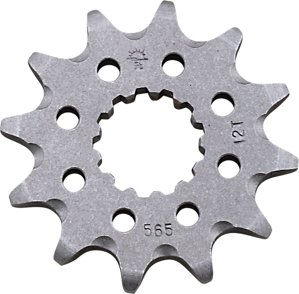 JT SPROCKETS JTF565.12SC FRONT SELF CLEANING SPROCKET 12 TEETH 520 PITCH NATURAL STEEL JTF565.12SC