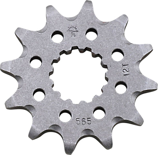JT SPROCKETS JTF565.12SC FRONT SELF CLEANING SPROCKET 12 TEETH 520 PITCH NATURAL STEEL JTF565.12SC