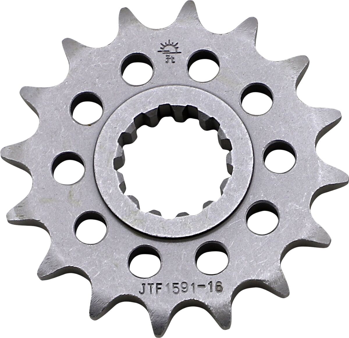 JT SPROCKETS JTF1591.16 FRONT REPLACEMENT SPROCKET 16 TEETH 525 PITCH NATURAL STEEL JTF1591.16