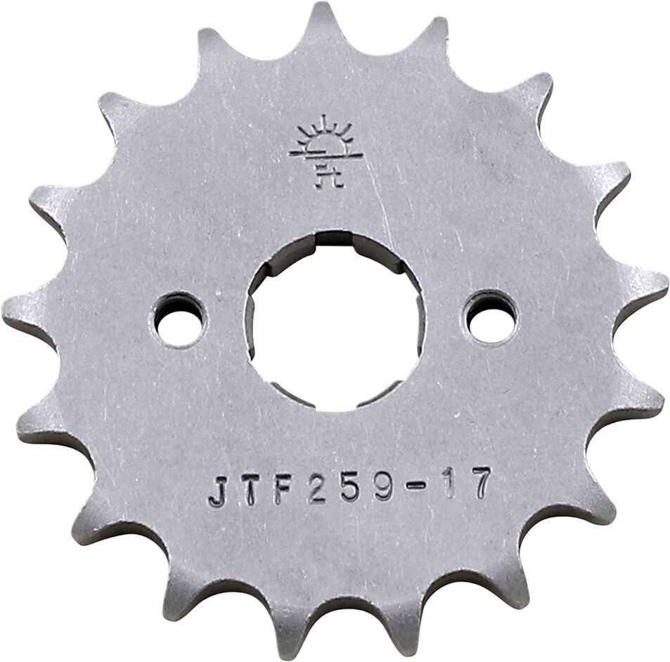 JT SPROCKETS JTF259.17 FRONT REPLACEMENT SPROCKET 17 TEETH 428 PITCH NATURAL STEEL JTF259.17
