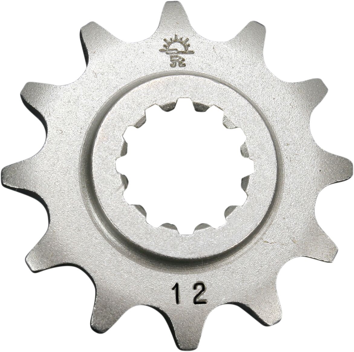 JT SPROCKETS JTF1906.12 FRONT REPLACEMENT SPROCKET 12 TEETH 420 PITCH NATURAL STEEL JTF1906.12