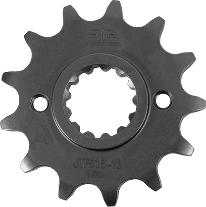 JT SPROCKETS JTF516.13 FRONT REPLACEMENT SPROCKET 13 TEETH 520 PITCH NATURAL STEEL JTF516.13