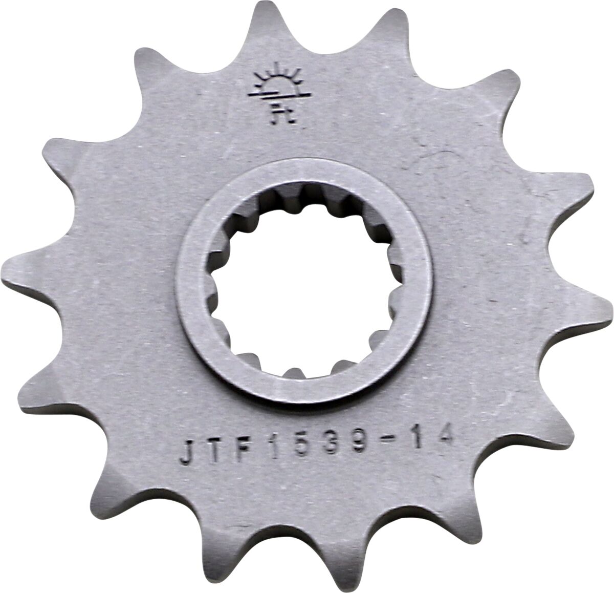 JT SPROCKETS JTF1539.14 FRONT REPLACEMENT SPROCKET 14 TEETH 520 PITCH NATURAL STEEL JTF1539.14