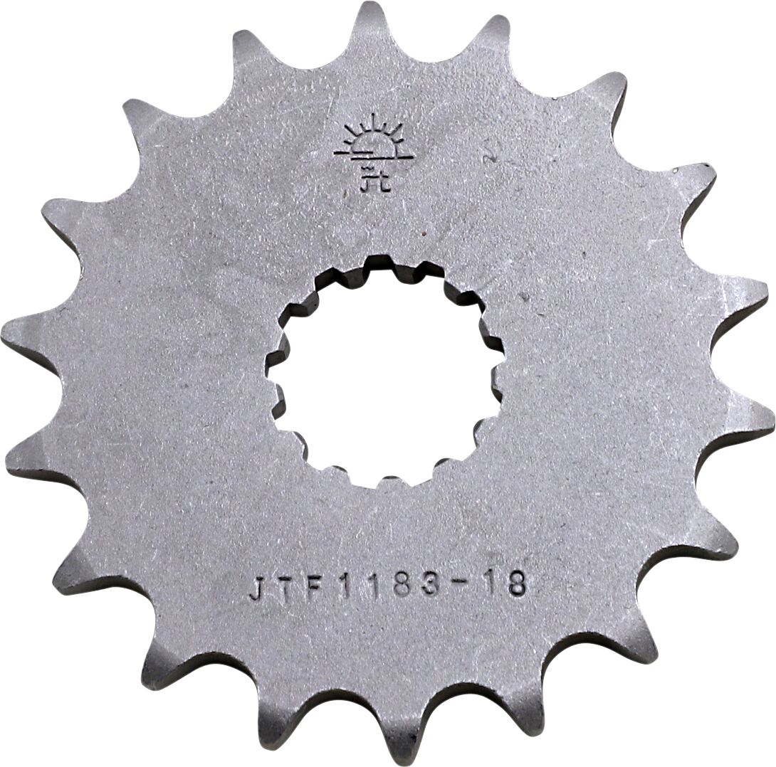 JT SPROCKETS JTF1183.18 FRONT REPLACEMENT SPROCKET 18 TEETH 525 PITCH NATURAL CHROMOLY STEEL ALLOY JTF1183.18