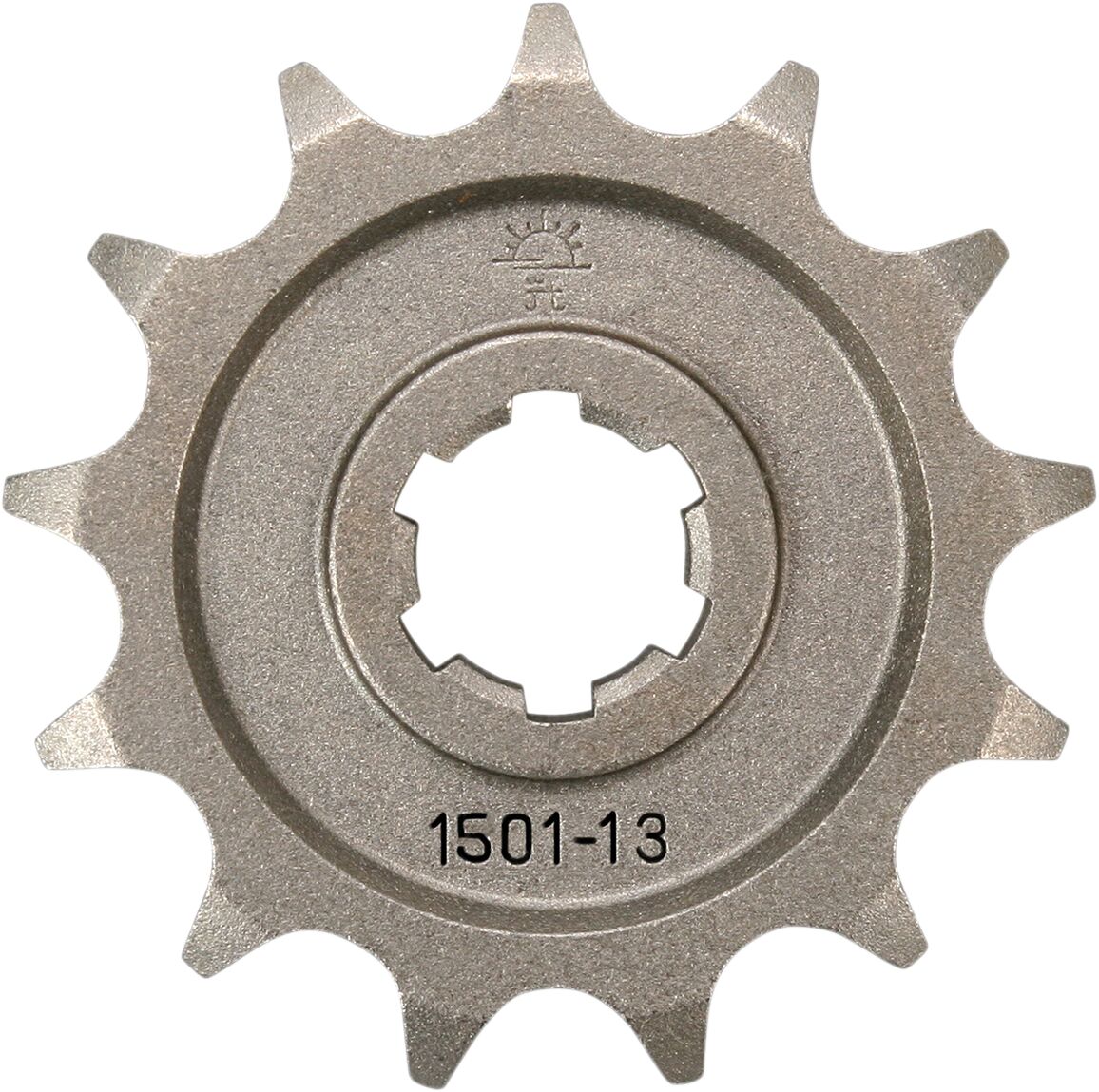 JT SPROCKETS JTF1501.13 FRONT REPLACEMENT SPROCKET 13 TEETH 428 PITCH NATURAL CHROMOLY STEEL ALLOY JTF1501.13